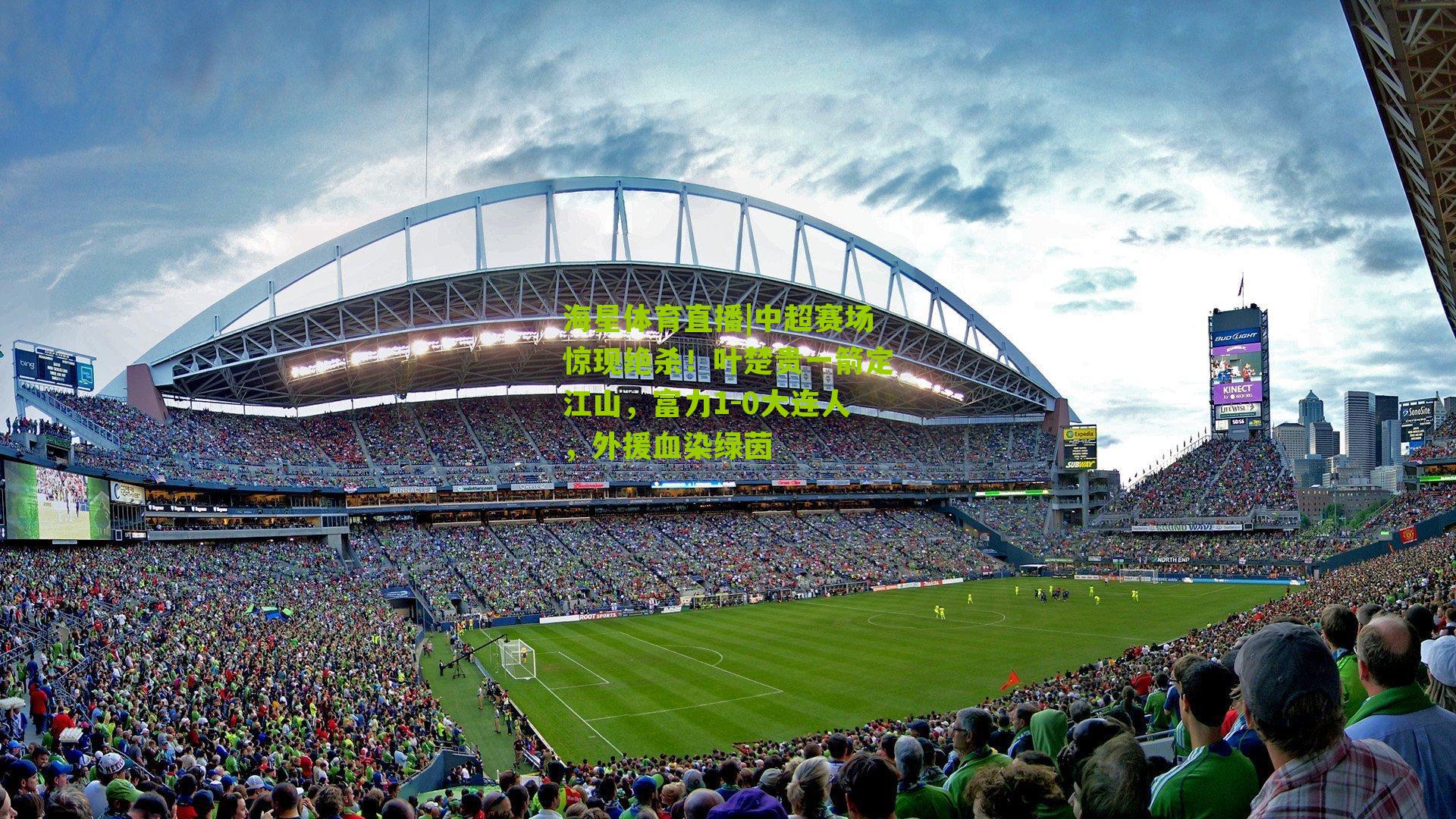 中超赛场惊现绝杀！叶楚贵一箭定江山，富力1-0大连人，外援血染绿茵