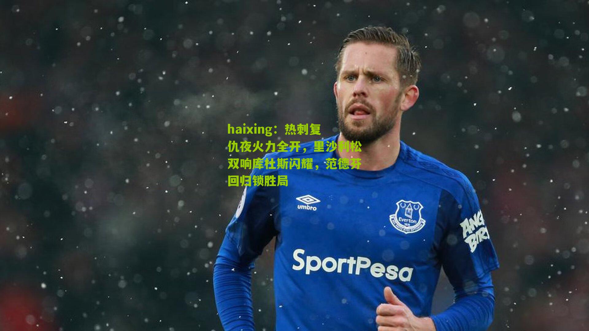 haixing：热刺复仇夜火力全开，里沙利松双响库杜斯闪耀，范德芬回归锁胜局